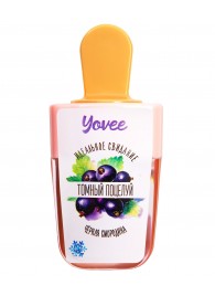 Охлаждающий бальзам для губ «Томный поцелуй» с ароматом черной смородины - 5 мл. - ToyFa - купить с доставкой в Керчи