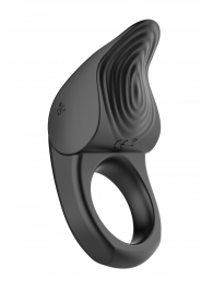Черное эрекционное виброкольцо Vibro Lust Ring - MALESATION - в Керчи купить с доставкой