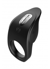 Черное эрекционное виброкольцо Vibro Lust Ring - MALESATION - в Керчи купить с доставкой