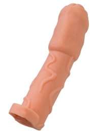 Телесная удлиняющая насадка - 16 см. - ToyFa - в Керчи купить с доставкой