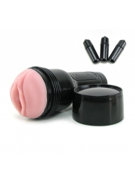 Мастурбатор-вагина Fleshlight - Vibro Pink Lady Touch с вибрацией - Fleshlight - в Керчи купить с доставкой