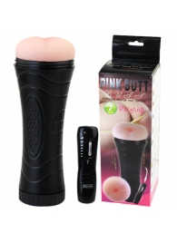 Мастурбатор-анус в колбе с 7 уровнями вибрации и выносным пультом - Baile - в Керчи купить с доставкой