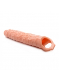 Телесная насадка-удлинитель 3 Inch Extender Sleeve - 27,3 см. - XR Brands - в Керчи купить с доставкой