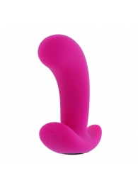 Розовый вибромассажёр простаты с пультом ДУ Hooking Up - 9,5 см. - Selopa - в Керчи купить с доставкой