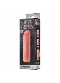 Фаллоудлинитель SUPER HERO Casanova - 18 см. - Lola Games - в Керчи купить с доставкой