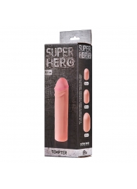 Фаллоудлинитель SUPER HERO Tempter - 16 см. - Lola Games - в Керчи купить с доставкой