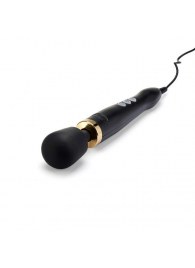 Черно-золотистый проводной жезловый вибратор Doxy Die Cast - 37 см. - Doxy