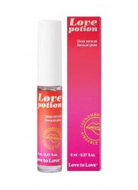 Возбуждающий блеск для губ Love Potion - 8 мл. - Love to Love - купить с доставкой в Керчи