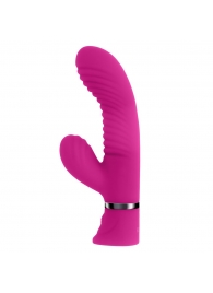 Розовый вибростимулятор-кролик Next Wave - 16,3 см. - Selopa
