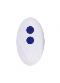 Синее эрекционное виброкольцо с клиторальной подушечкой и пультом ДУ Adjustable Fun Ring - Zero Tolerance - в Керчи купить с доставкой