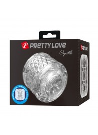 Прозрачный сквозной мастурбатор Crystle - Baile - в Керчи купить с доставкой