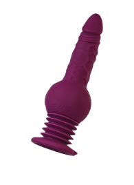 Фиолетовая мини-машина для секса Striker с пультом ДУ - 23,5 см. - ToyFa - купить с доставкой в Керчи