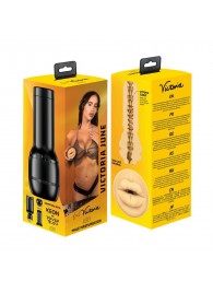 Мастурбатор-ротик Kiiroo Feel Victoria Mouth - Kiiroo - в Керчи купить с доставкой