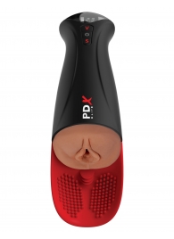 Мастурбатор-вагина в колбе с вибрацией Fuck-O-Matic Pro XL - Pipedream - в Керчи купить с доставкой