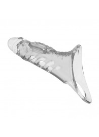 Прозрачная насадка на пенис - 22 см. - Baile - в Керчи купить с доставкой