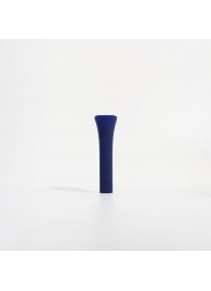 Синий мини-вибромассажёр Caress - Sose