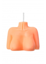 Оранжевая сувенирная свеча «Женский силуэт» - Pecado - купить с доставкой в Керчи