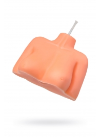 Оранжевая сувенирная свеча «Женский силуэт» - Pecado - купить с доставкой в Керчи