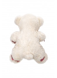 Бондажный набор: белый мишка с розовыми оковами и наручниками - Pecado - купить с доставкой в Керчи