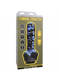 Черно-синяя мини-машина на присоске Tendril Thruster - 21,6 см. - Doc Johnson - купить с доставкой в Керчи