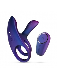 Фиолетовое эрекционное виброкольцо с клиторальной подушечкой Infinity Ignite - ONE DC B.V. - в Керчи купить с доставкой