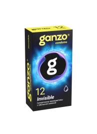Супертонкие презервативы Ganzo Invisible - 12 шт. - Ganzo - купить с доставкой в Керчи