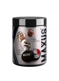 Черные утолщенные презервативы MAXUS Extra Strong с железным кейсом - 15 шт. - Maxus - купить с доставкой в Керчи
