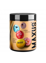 Точечные презервативы MAXUS 2000 Amazing Dots с железным кейсом - 15 шт. - Maxus - купить с доставкой в Керчи