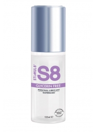 Лубрикант на водной основе S8 Glycerin Free без глицерина - 125 мл. - Stimul8 - купить с доставкой в Керчи