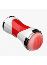 Двусторонний мастурбатор в колбе Power Grip Cup - вагина и ротик - Boys of Toys - в Керчи купить с доставкой