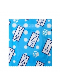 Презерватив Sagami Studded Lemonade с ароматом лимонада - 1 шт. - Sagami - купить с доставкой в Керчи