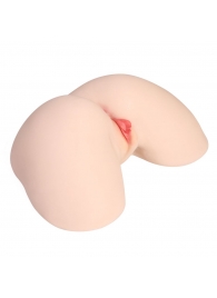 Мастурбатор-полуторс с двойным слоем материала Jenny Onahole Real Hips - KOKOS - в Керчи купить с доставкой