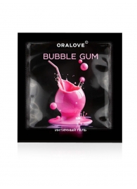 Саше съедобной оральной смазки OraLove с ароматом бабл-гам - 3 гр. - Биоритм - купить с доставкой в Керчи