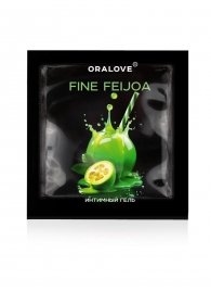 Саше съедобной оральной смазки OraLove с ароматом фейхоа - 3 гр. - Биоритм - купить с доставкой в Керчи