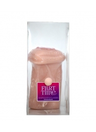 Телесный мастурбатор-вагина с фигурками на поверхности - LOVETOY (А-Полимер) - в Керчи купить с доставкой