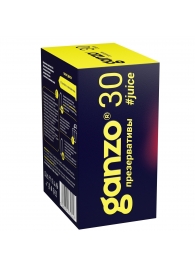 Ароматизированные презервативы Ganzo Juice - 30 шт. - Ganzo - купить с доставкой в Керчи