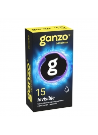 Супертонкие презервативы Ganzo Invisible - 15 шт. - Ganzo - купить с доставкой в Керчи