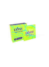 Ультратонкие презервативы Expert Invisible - 3 шт. - Expert - купить с доставкой в Керчи