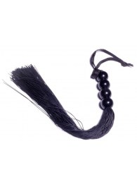 Черная силиконовая плеть - 37 см. - Boys of Toys - купить с доставкой в Керчи