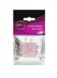 Прозрачная насадка на пенис с цветными шариками - Erowoman-Eroman - в Керчи купить с доставкой