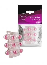 Прозрачная сквозная насадка на пенис с цветными шариками - Erowoman-Eroman - в Керчи купить с доставкой