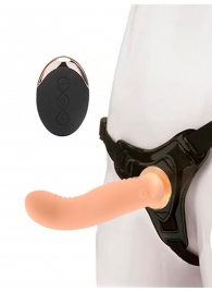 Женский вибрострапон со съемной насадкой и пультом ДУ - Erokay - купить с доставкой в Керчи