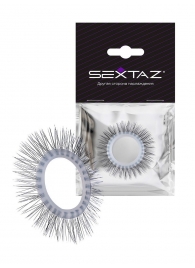 Круглое эрекционное кольцо с «ресничками» - Sextaz - в Керчи купить с доставкой