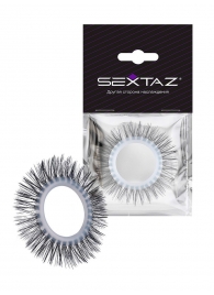 Круглое эрекционное кольцо с длинными «ресничками» - Sextaz - в Керчи купить с доставкой