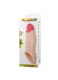 Телесная удлиняющая насадка на пенис Darnel - Baile - в Керчи купить с доставкой