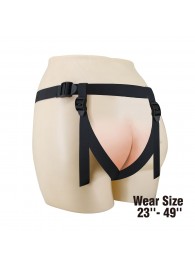 Черные трусики харнесс с платформой Caludio I - Baile - купить с доставкой в Керчи