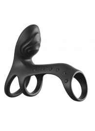 Черная насадка на пенис Ultimate Couples Cage Pro - Pipedream - в Керчи купить с доставкой