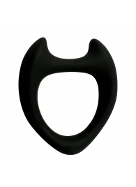 Черное эрекционное кольцо с рожками Wooomy Toro M - Adrien Lastic - в Керчи купить с доставкой