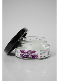 Массажная свеча «Сирень» - 50 мл. - SGAN - купить с доставкой в Керчи