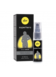 Пролонгатор-сыворотка pjur Superhero Delay Serum - 20 мл. - Pjur - купить с доставкой в Керчи
